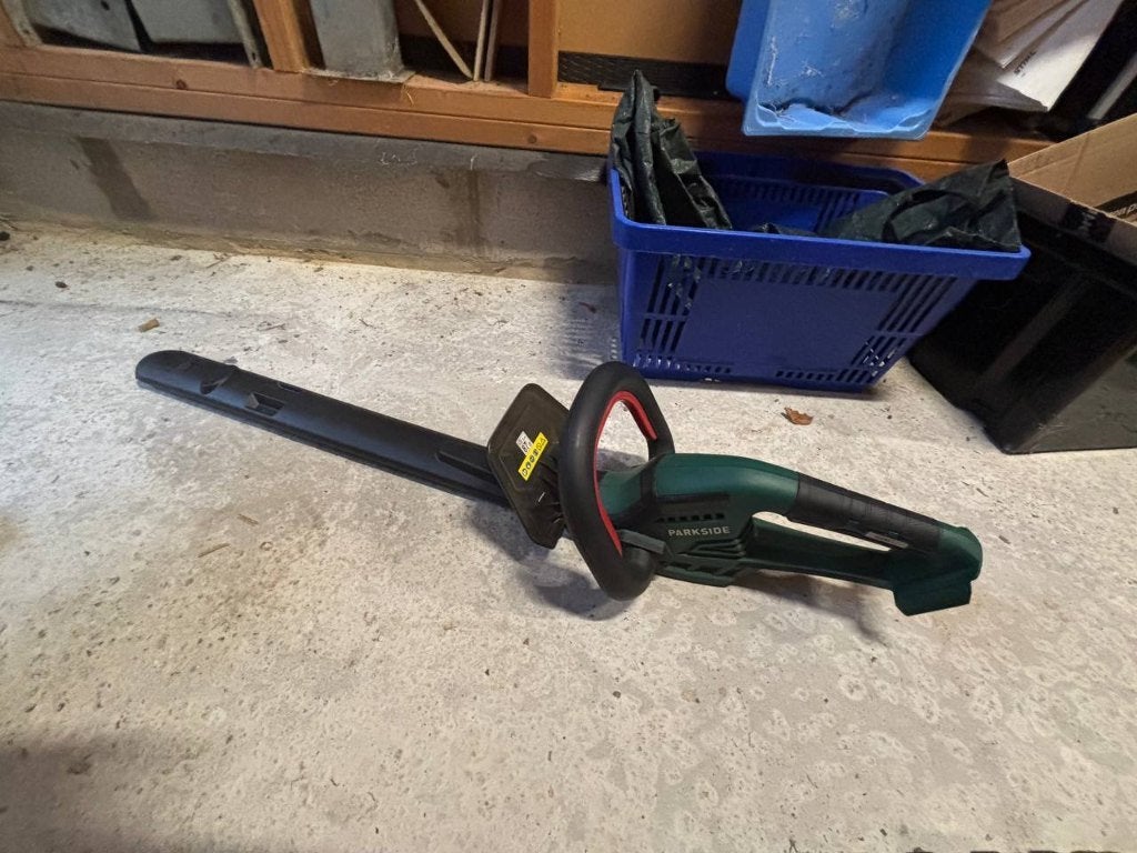 Taille haie batterie parkside, Tuin en Terras, Heggenscharen, Ophalen, Gebruikt, Accu, Parkside