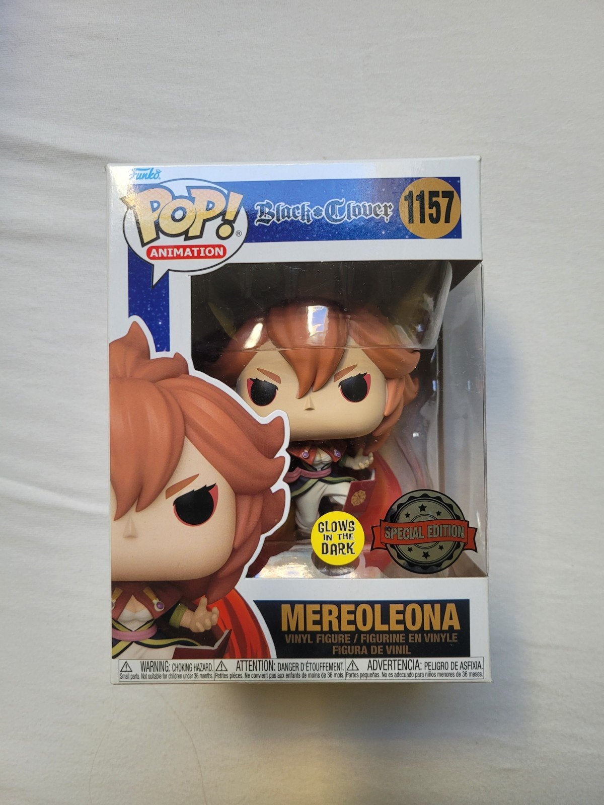 Funko Pop! Black Clover: Mereoleona #1157 Glow in the Dark, Ophalen of Verzenden, Nieuw