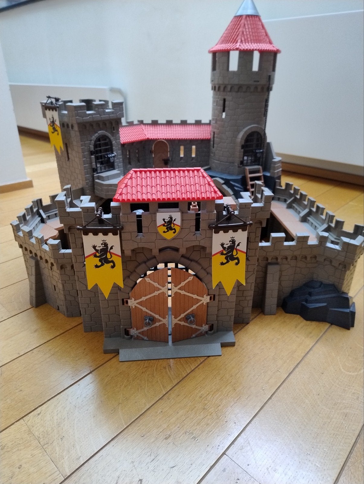 Playmobil 4865 Kasteel Leeuwenridders met extra's, Ophalen, Zo goed als nieuw