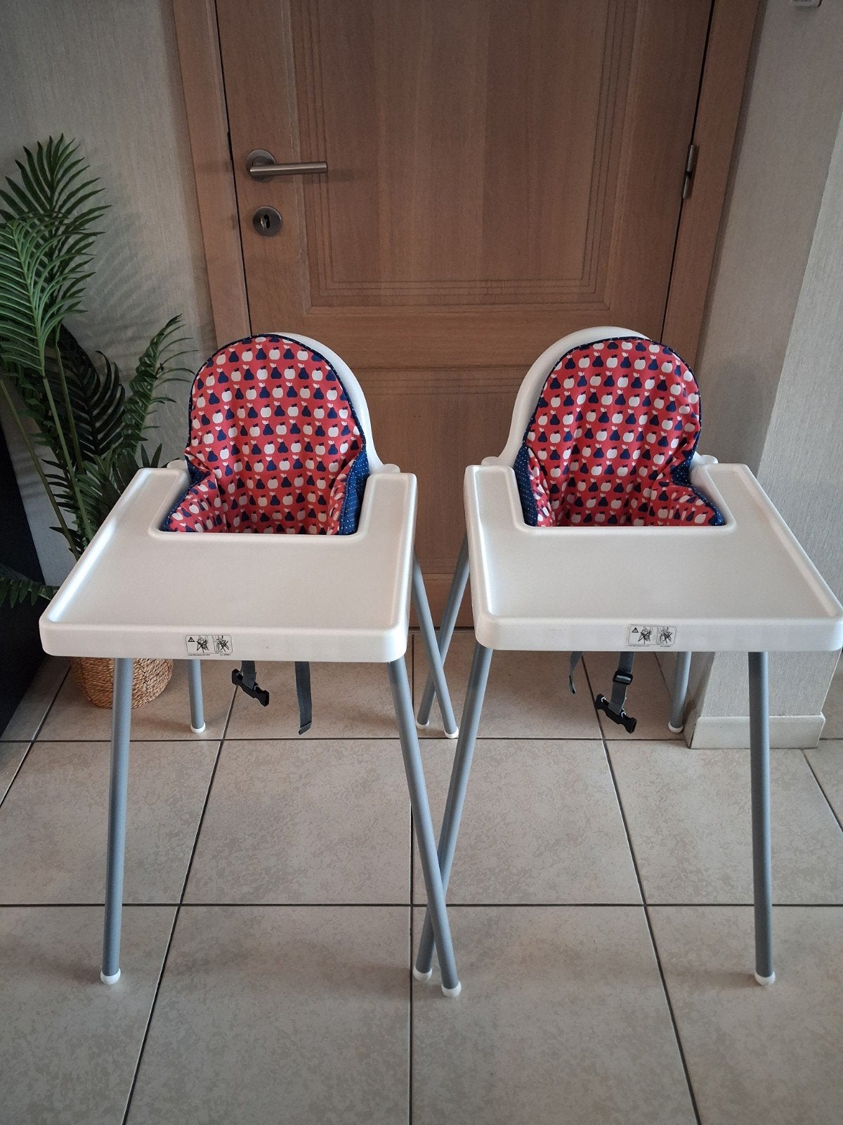 Ikea kinderstoel, Ophalen