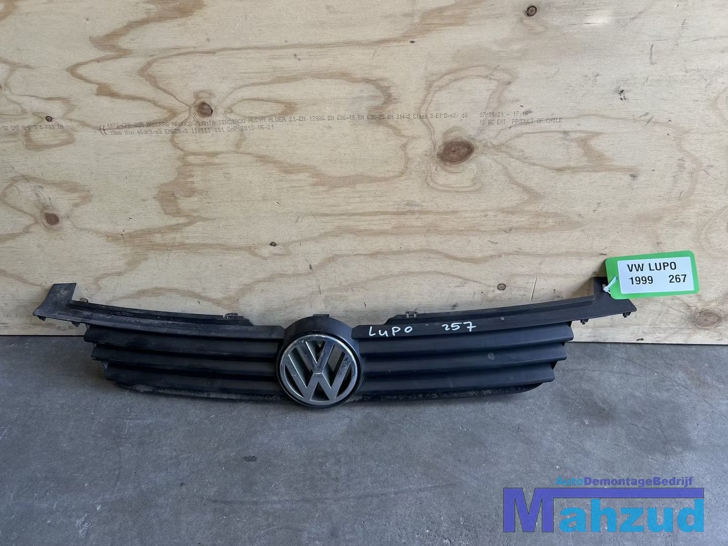 VW LUPO grille 1998-2005, Gebruikt, Volkswagen, Volkswagen AG, Vw@volkswagen.de
