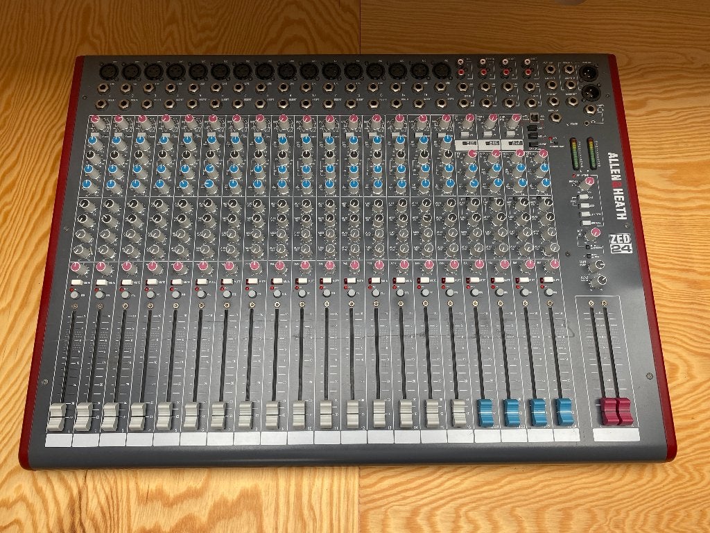 Allen&Heath ZED24, Musique & Instruments, Enlèvement, 20 canaux ou plus, Entrée micro