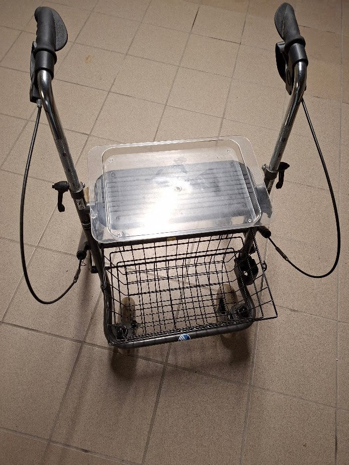 Rollator, Ophalen, Gebruikt
