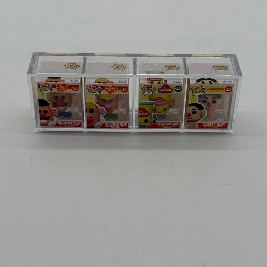 Bitty Pop! Retro Figuren - set van 4 - met case, Enlèvement ou Envoi, Comme neuf