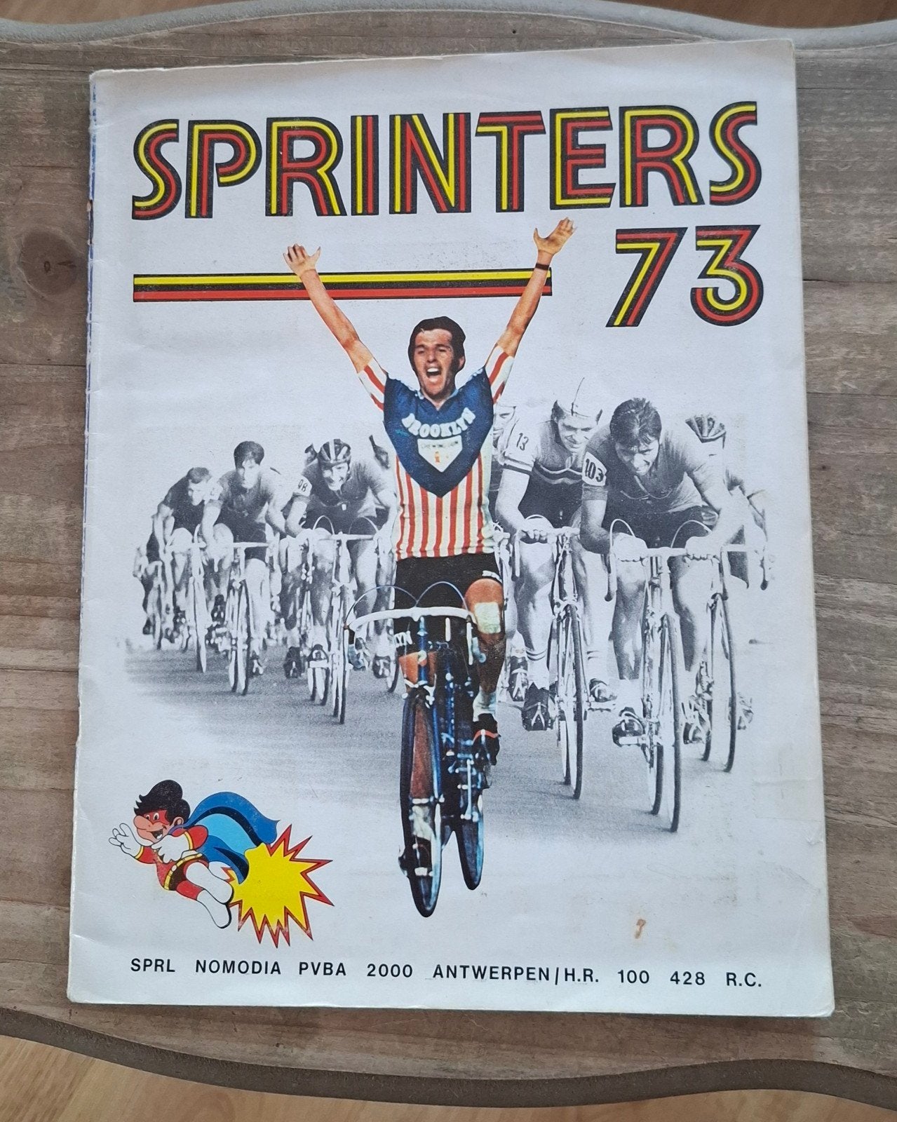 Genre Panini album complet sprinters 73 nomodia sprint 1973, Enlèvement ou Envoi