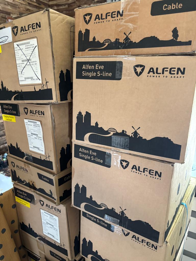 Alfen Even Single S Line, Enlèvement, Neuf, Borne de recharge et Câble de charge