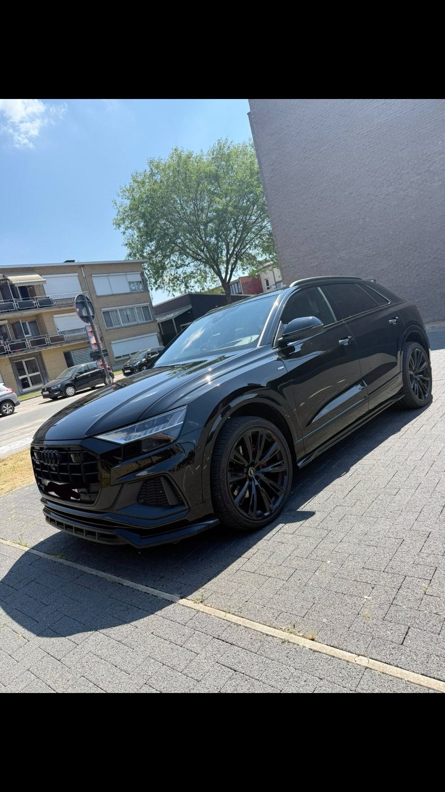 Audi Q8, Auto's, 4 cilinders, Q8, Zwart, Particulier