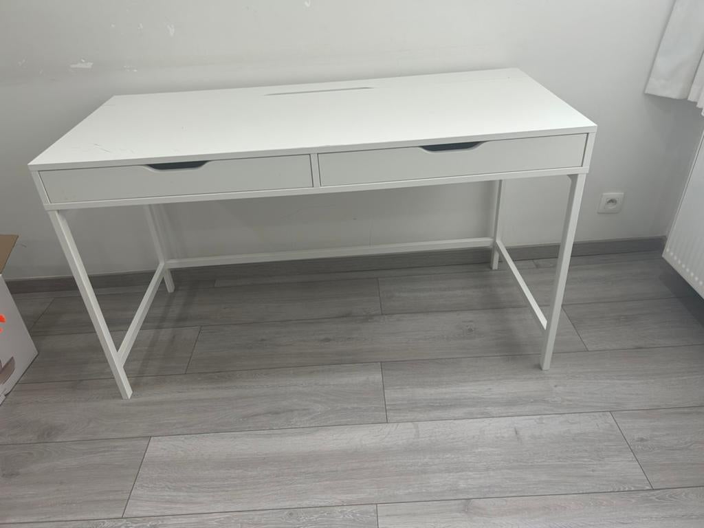 IKEA Bureaux 1 grand 40€ 2 petit20€ armoir de rangement 20€, Enlèvement, Comme neuf, IKEA, Blanc