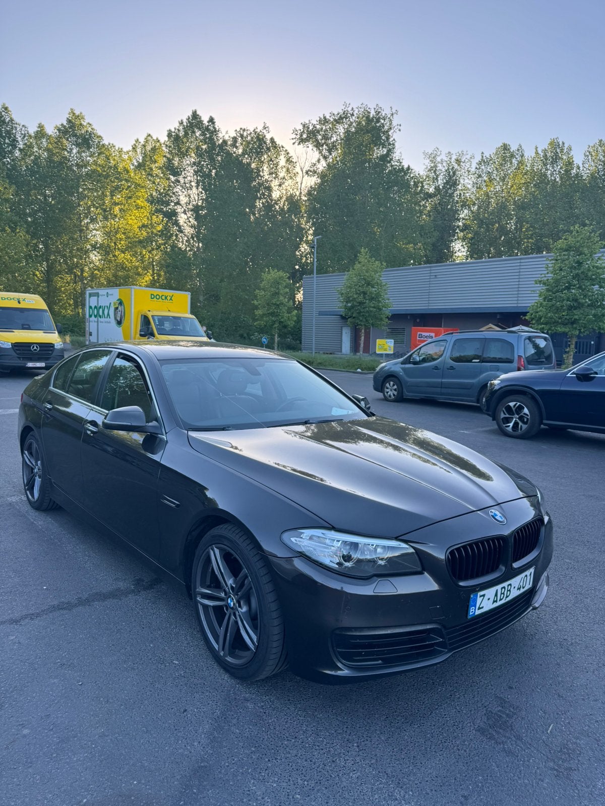 BMW SÉRIE 518/ 132.000 km 2016, Auto's, BMW, 4 cilinders, Bruin, 5 deurs, Particulier