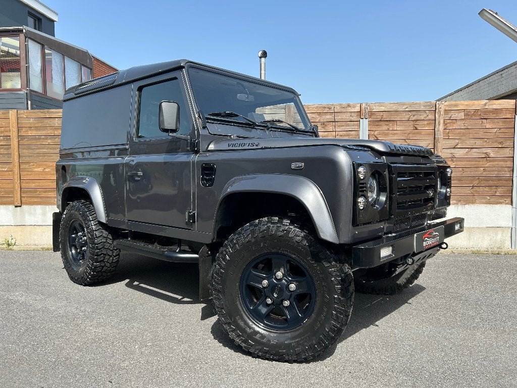 Land Rover Defender 90 td5 Lichte vracht Off-road Ready, Auto's, 4 cilinders, Leder, Vierwielaandrijving, 2 zetels