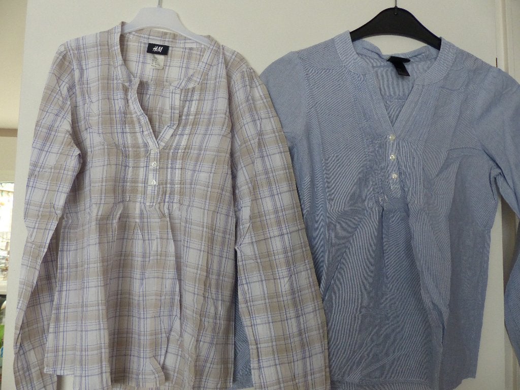 2 chemisiers H&M - taille 34 - ensemble 4€, H&M, Enlèvement ou Envoi, Comme neuf, Taille 34 (XS) ou plus petite
