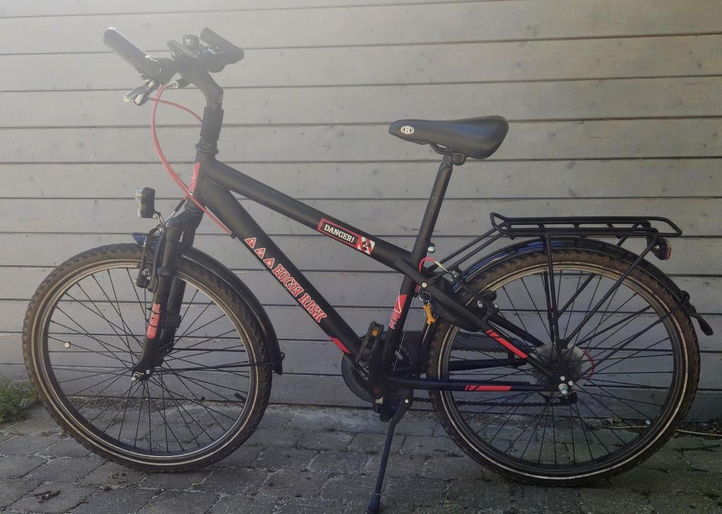 Kinderfiets - Jongens - Citybike, Ophalen, 20 inch of meer, Gebruikt, Velgrem