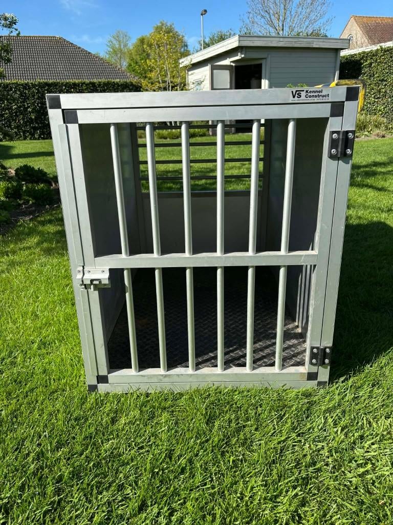 Hondenbench aluminium, Ophalen, Gebruikt