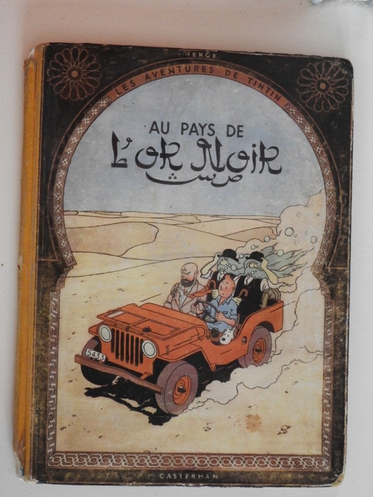tintin au pays de l'or noir : 1950 / EO, Livres, Une BD, Enlèvement ou Envoi, Utilisé, Hergé.
