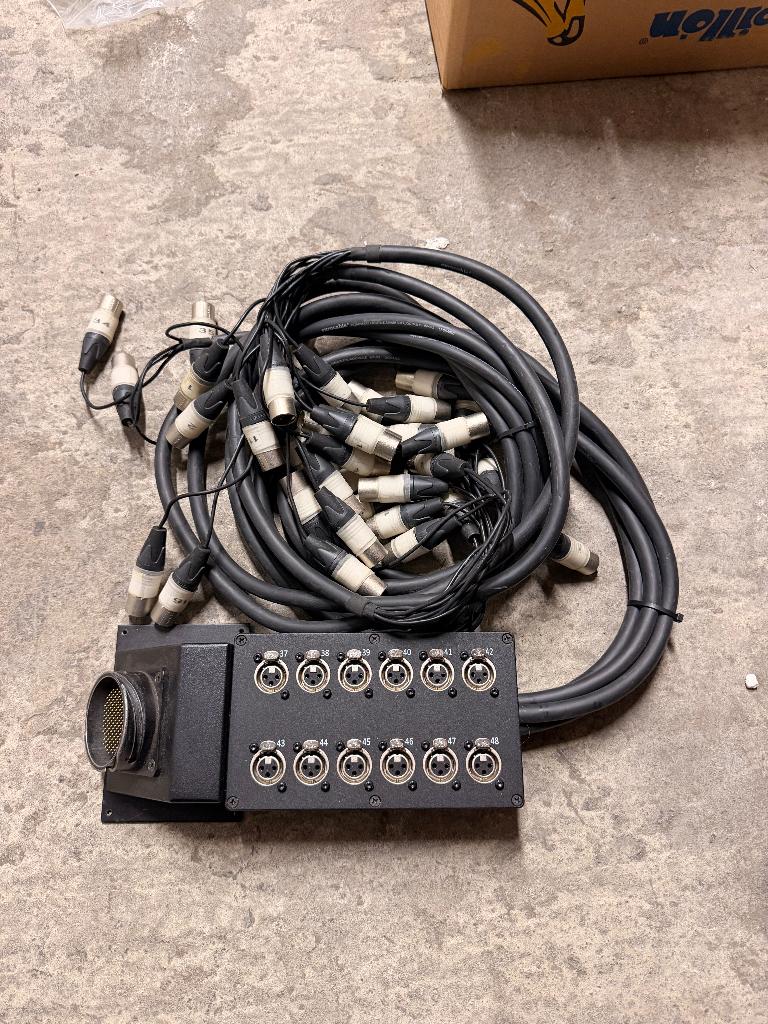 LINK LK 150 Multikabel Snakes 2x, Audio, Tv en Foto, Professionele apparaten, Ophalen of Verzenden, Zo goed als nieuw, Audio