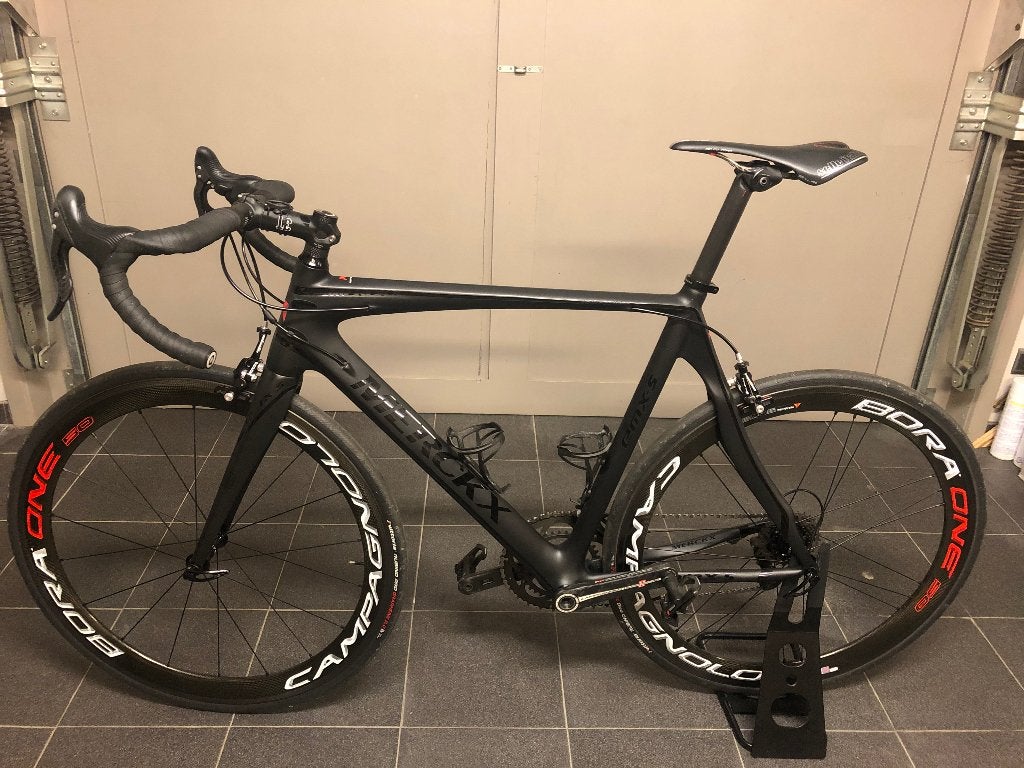 Eddy Merckx EMX-5, Velgrem, Versnellingen, Zo goed als nieuw, 57 tot 61 cm