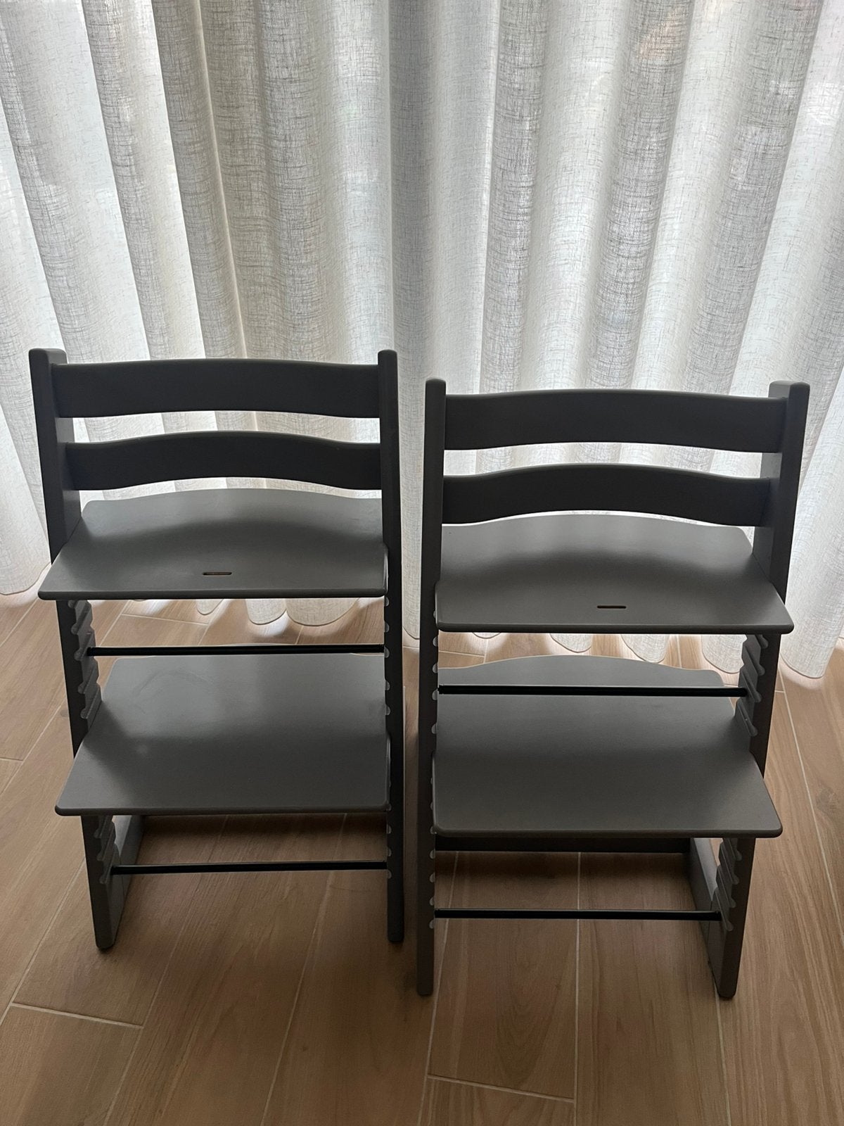 Stokke TrippTrapp grijs, Kinderen en Baby's, Kinderstoelen, Ophalen, Zo goed als nieuw