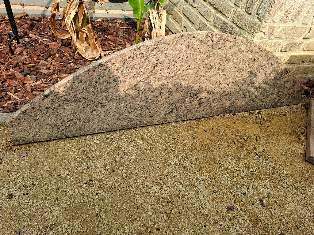 Granieten keukentablet, Huis en Inrichting, Ophalen, Gebruikt