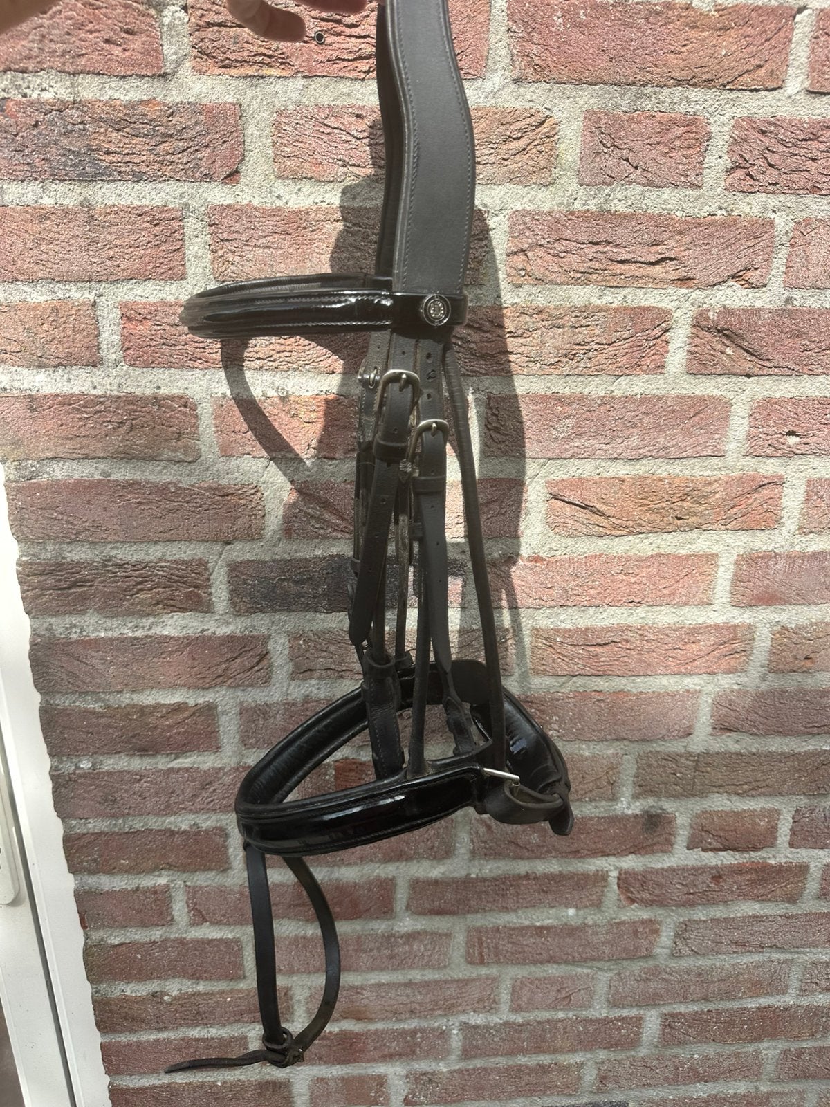 Imperial Riding rondgenaaid hoofdstel, Dieren en Toebehoren, Hoofdstel, Anatomisch gevormd, Ophalen of Verzenden, Full