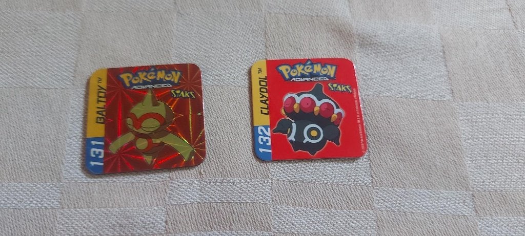 magneten speelgoed pokemon panini staks Baltoy en Claydol, Verzamelen, Speelgoed, Nieuw, Ophalen of Verzenden