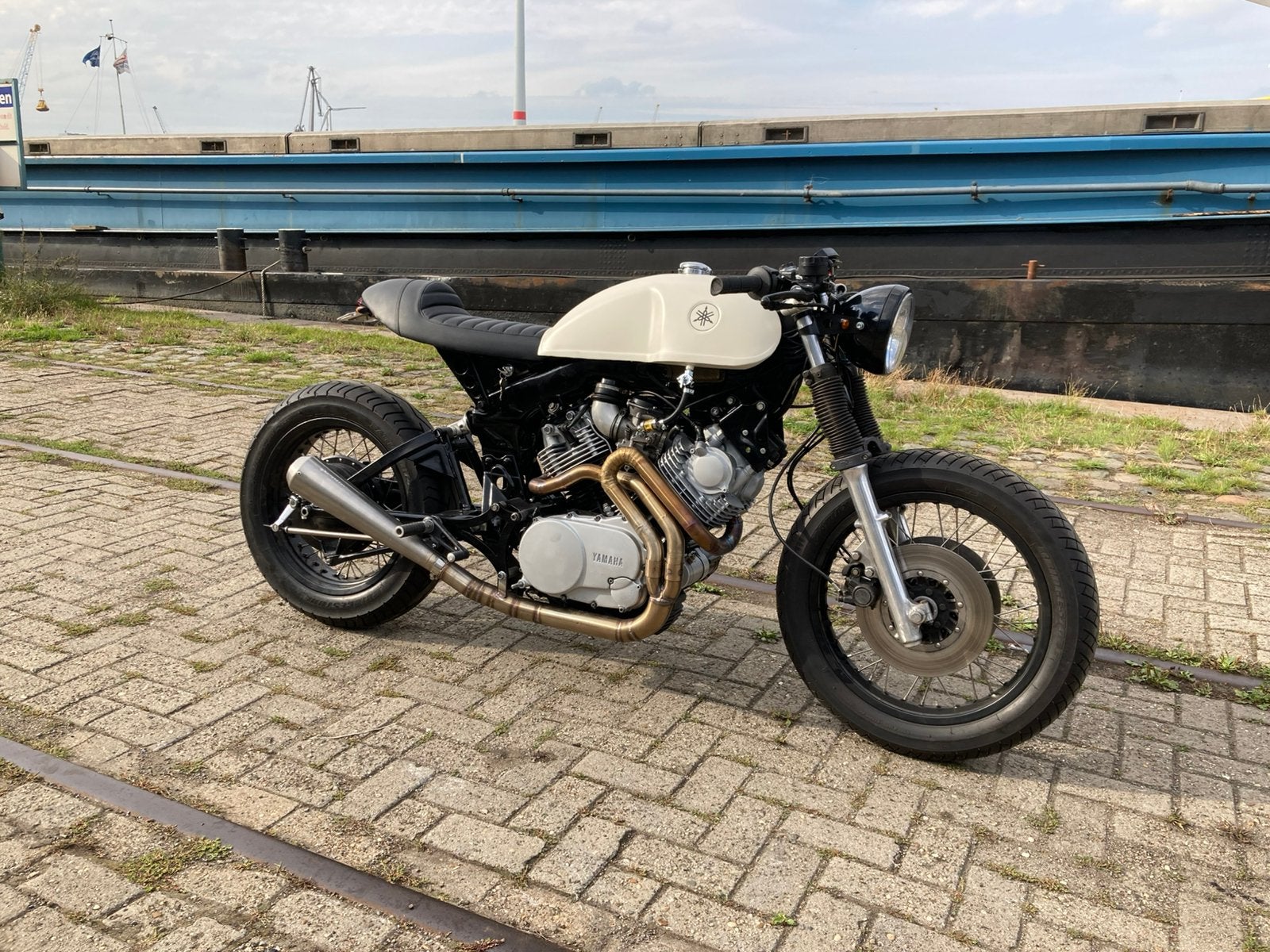 Yamaha Virago XV920 Cafe Racer, Motoren, 2 cilinders, 920 cc, Gebruikt, Overig