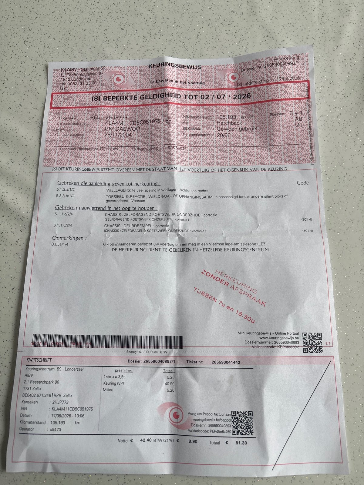 Daewoo matis, Ophalen of Verzenden, Zo goed als nieuw