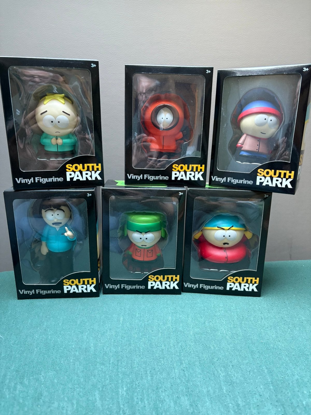 South Park vinyl figurines 6stuks -compleet, Enlèvement ou Envoi, Comme neuf