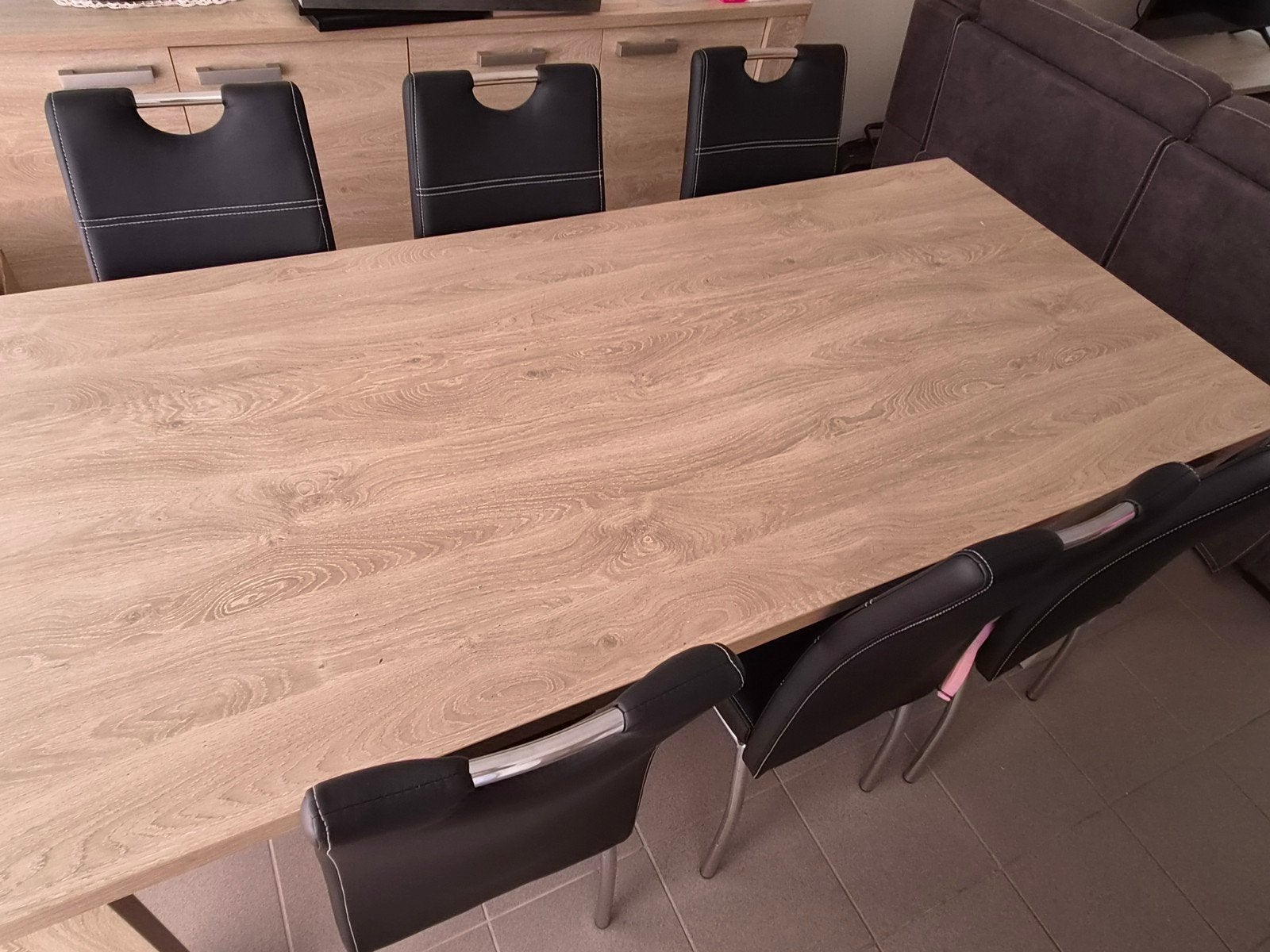 Table à manger avec 6 chaises, Enlèvement ou Envoi