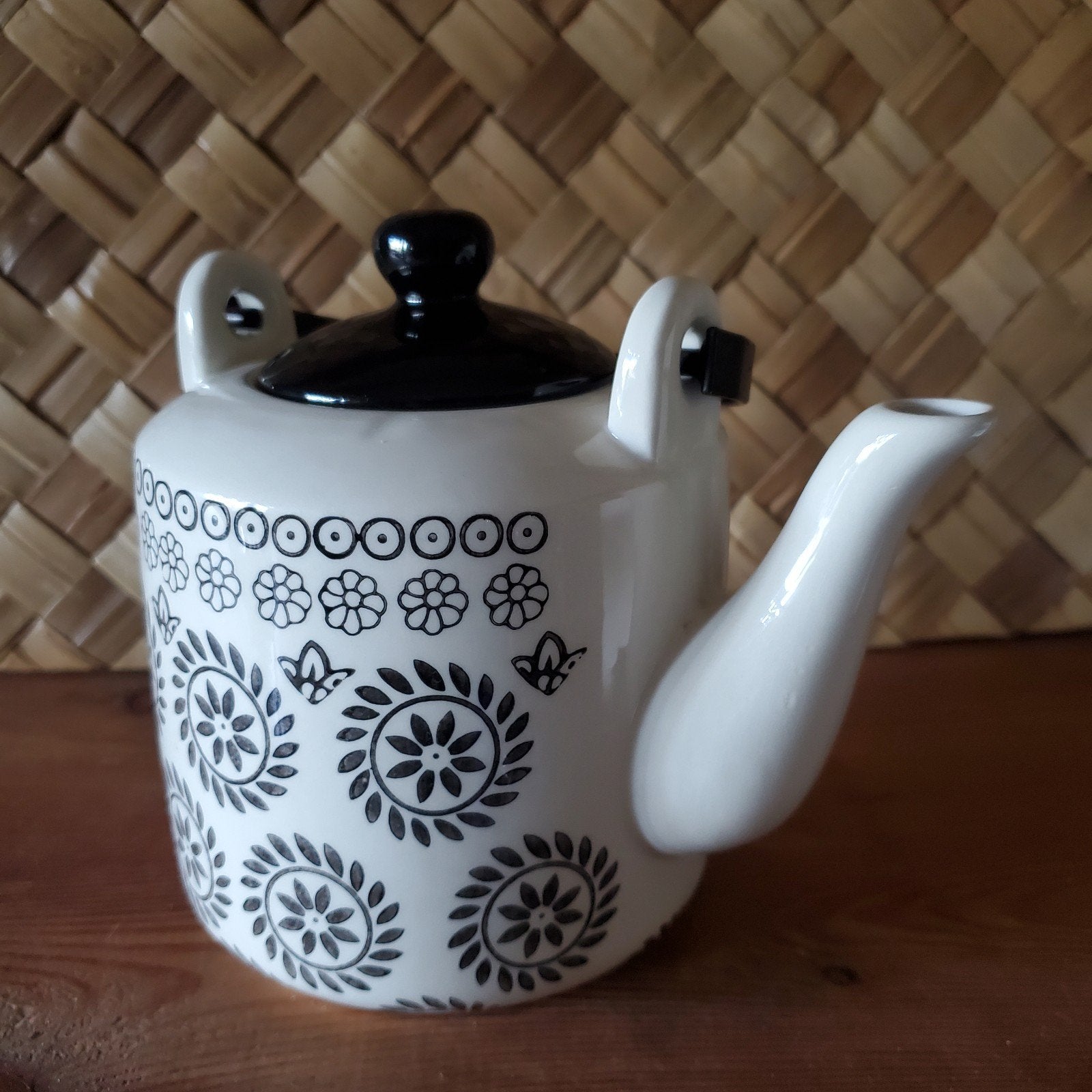 Onberispelijke theepot van 1 liter, Ophalen of Verzenden, Theepot