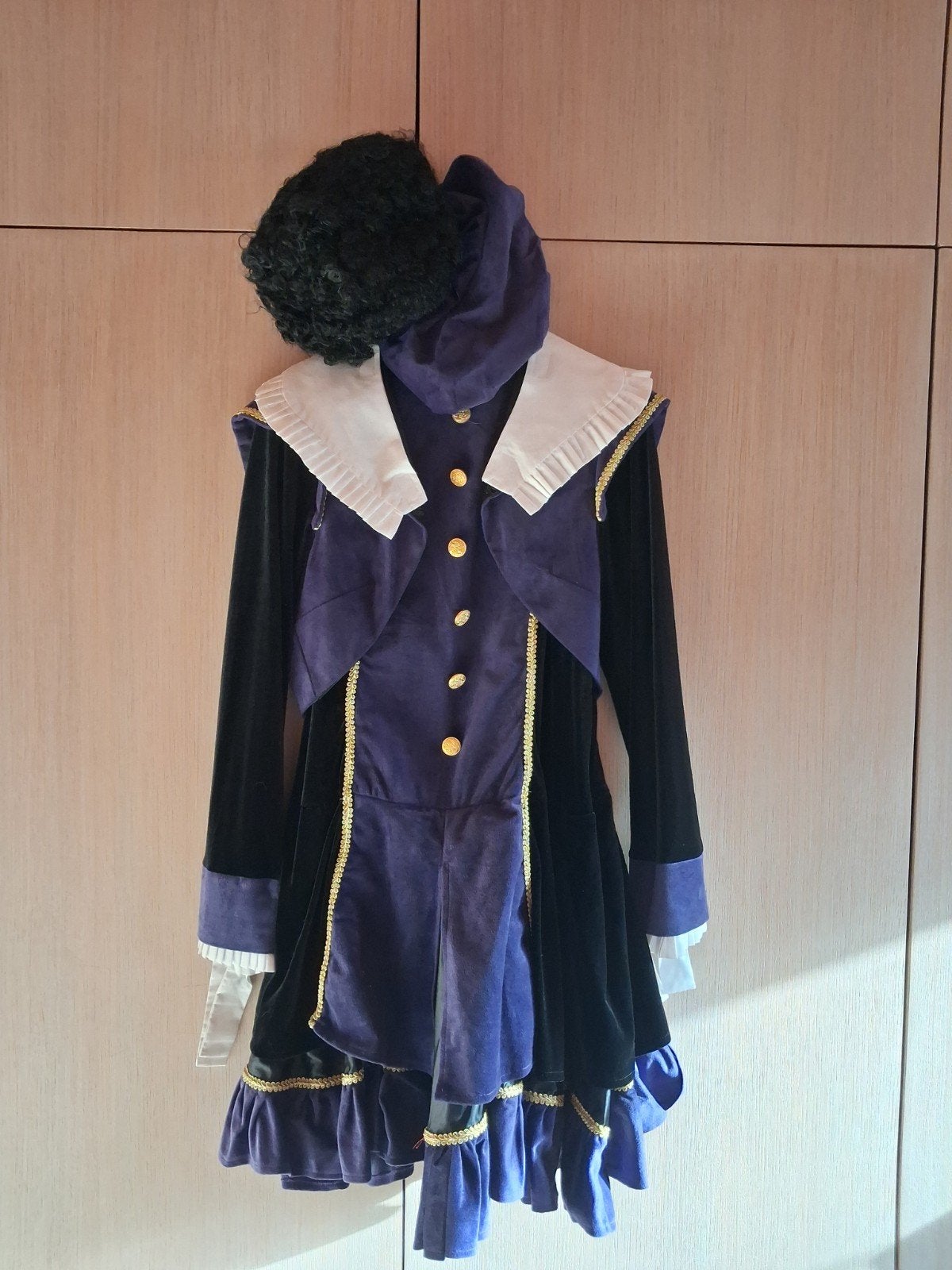 Luxe kleed zwarte Piet dames, Enlèvement, Neuf, Taille 42/44 (L)