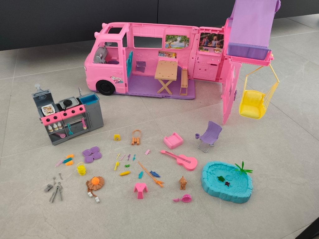 Camper, Kinderen en Baby's, Ophalen, Gebruikt, Barbie