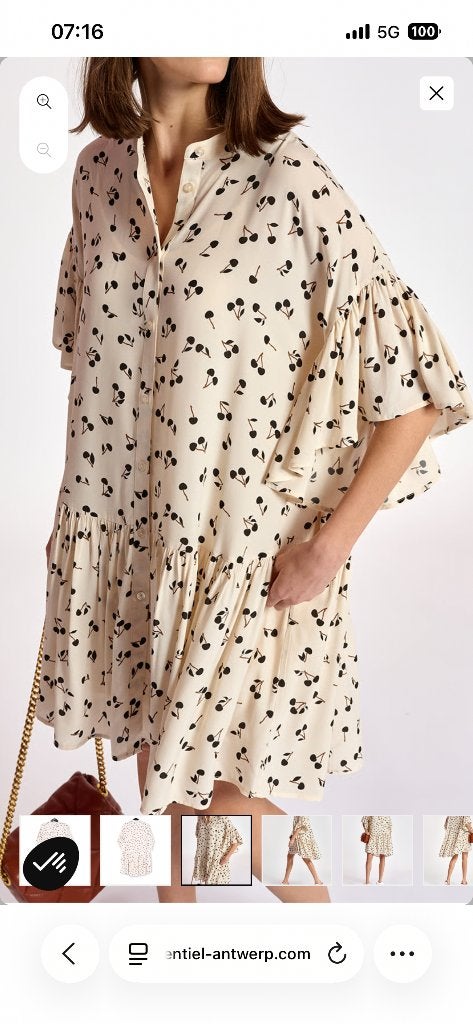ESSENTIEL ANTWERP - zomerkleedje (maat XS), Kleding | Dames, Jurken, Overige kleuren, Verzenden, Zo goed als nieuw, Essentiel Antwerp