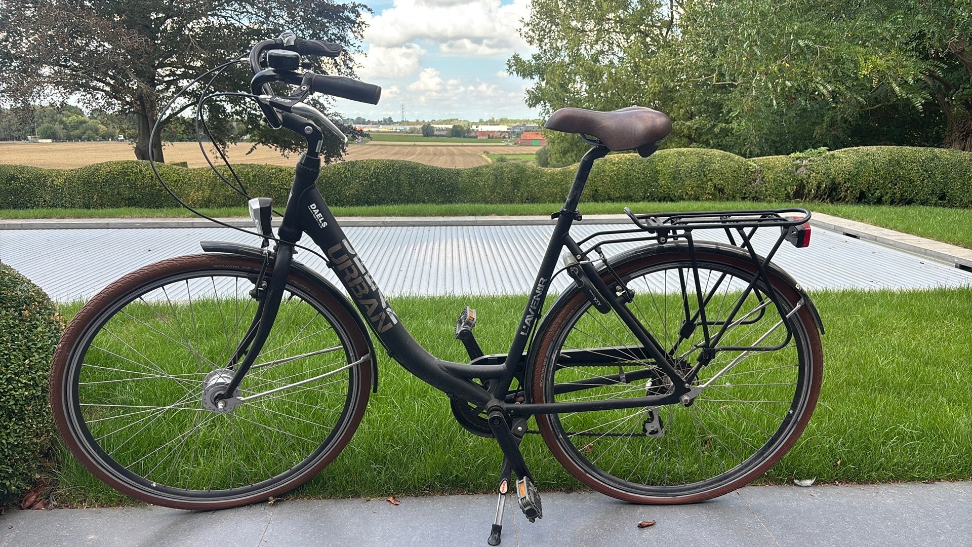 Urban L’avenir stadsfiets voor dames, Velgrem, (Extra) lage instap, Zo goed als nieuw, Ophalen