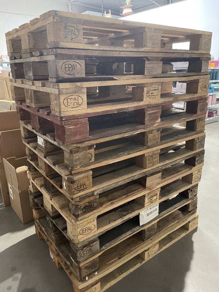 14 euro palletten, Ophalen, Gebruikt, Pallet