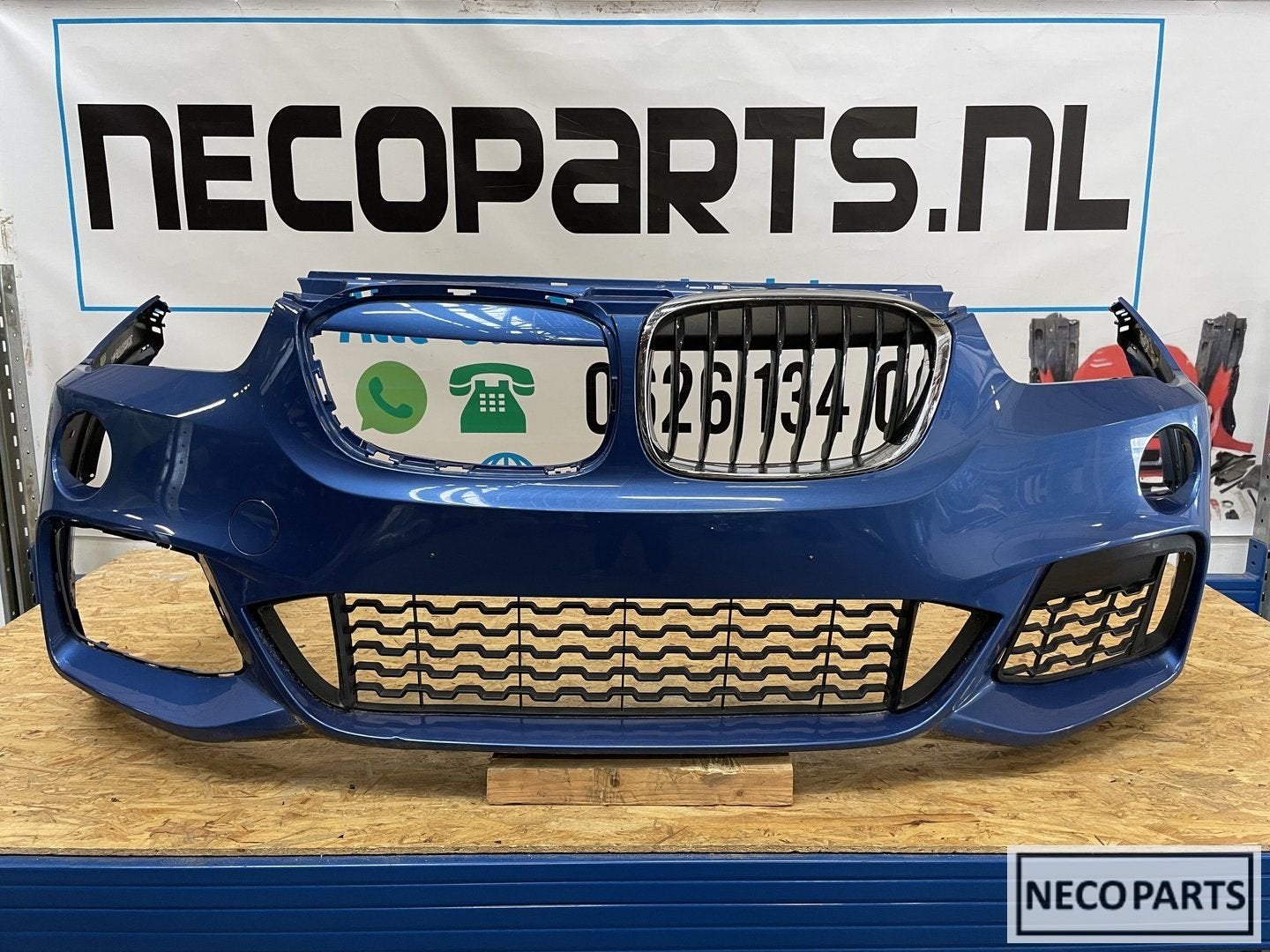 BMW X1 F48 M BUMPER VOORBUMPER ORIGINEEL, -, Utilisé, -, Enlèvement ou Envoi