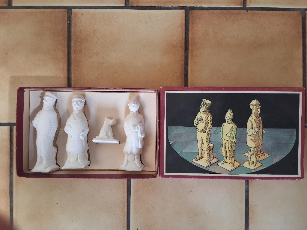 Tintin figurines, Collections, Personnages de BD, Enlèvement ou Envoi, Tintin, Comme neuf