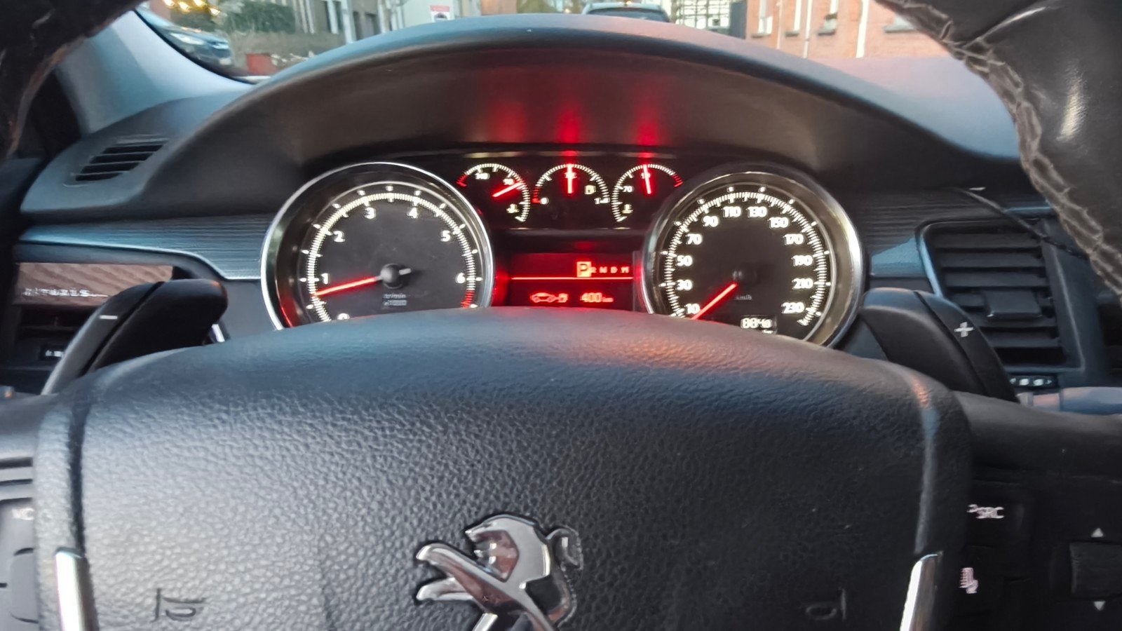 Peugeot 508, Auto's, Euro 5, Zwart, 1600 cc, Leder
