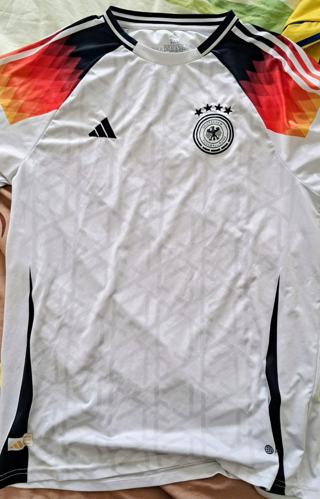 ADIDAS Duitsland Voetbal Tshirt, Vêtements | Hommes, T-shirts, Enlèvement ou Envoi, Comme neuf, Blanc, Adidas