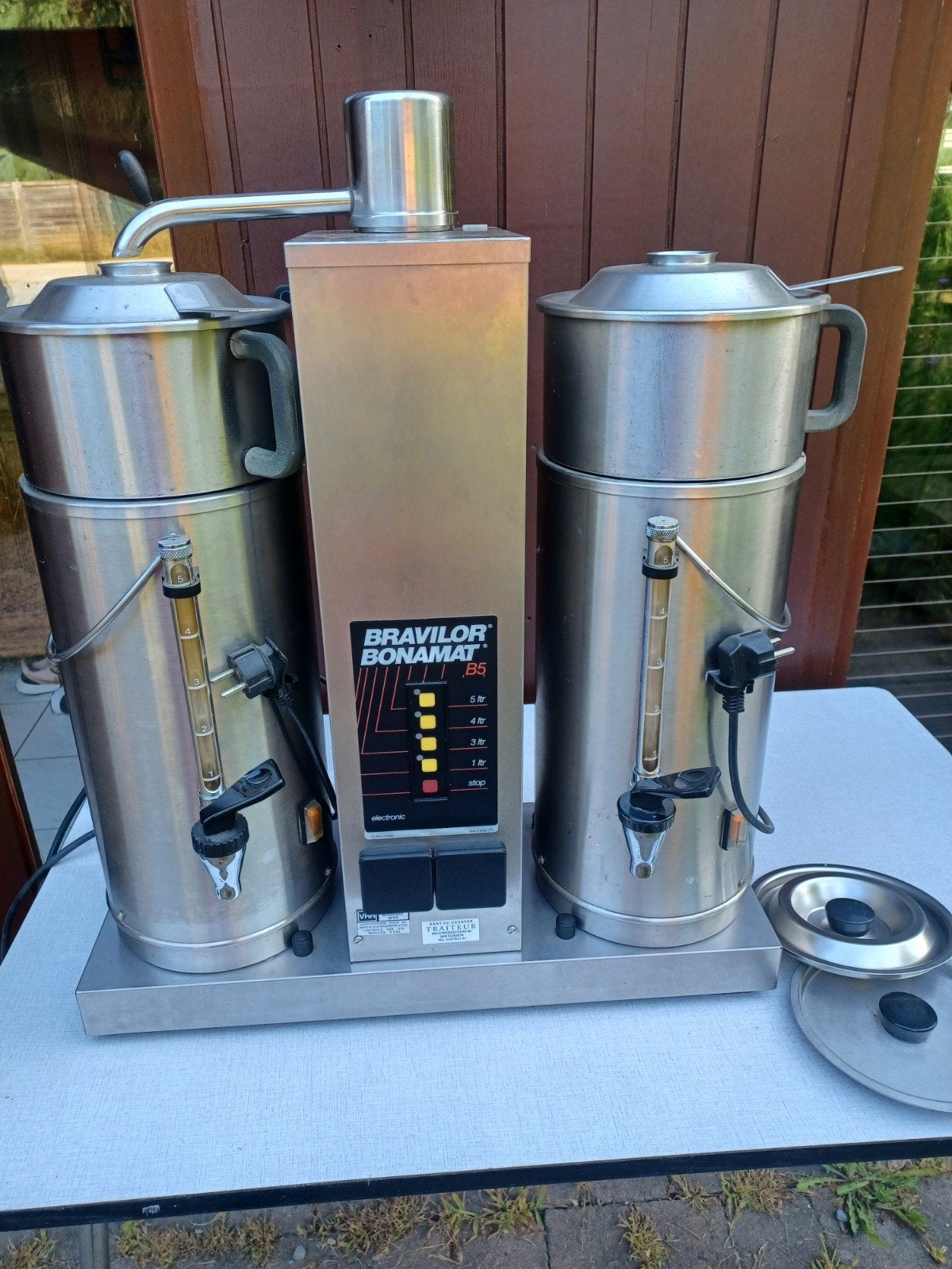 Koffiezet, Ophalen