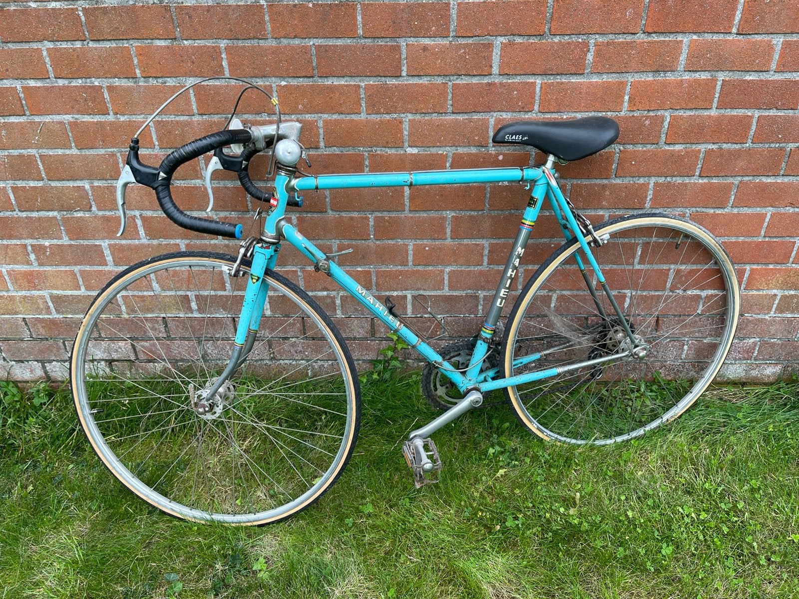 Vintage race koers fiets mahieu koekelare merk thoria, Ophalen, Gebruikt