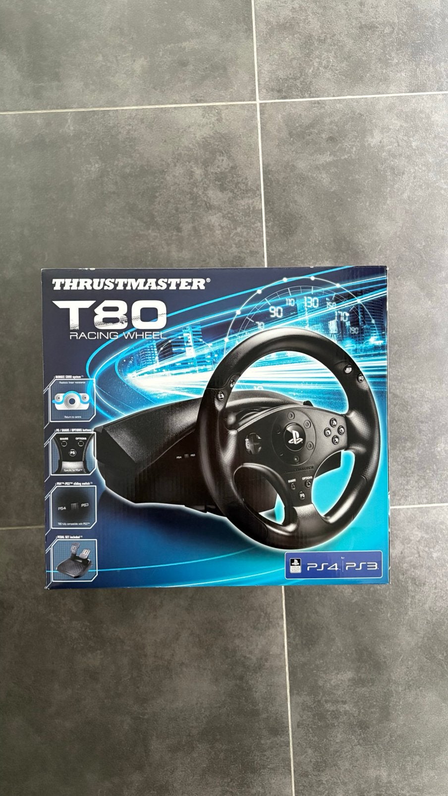 THRUSTMASTER T80 Racing Wheel, Enlèvement ou Envoi, Comme neuf