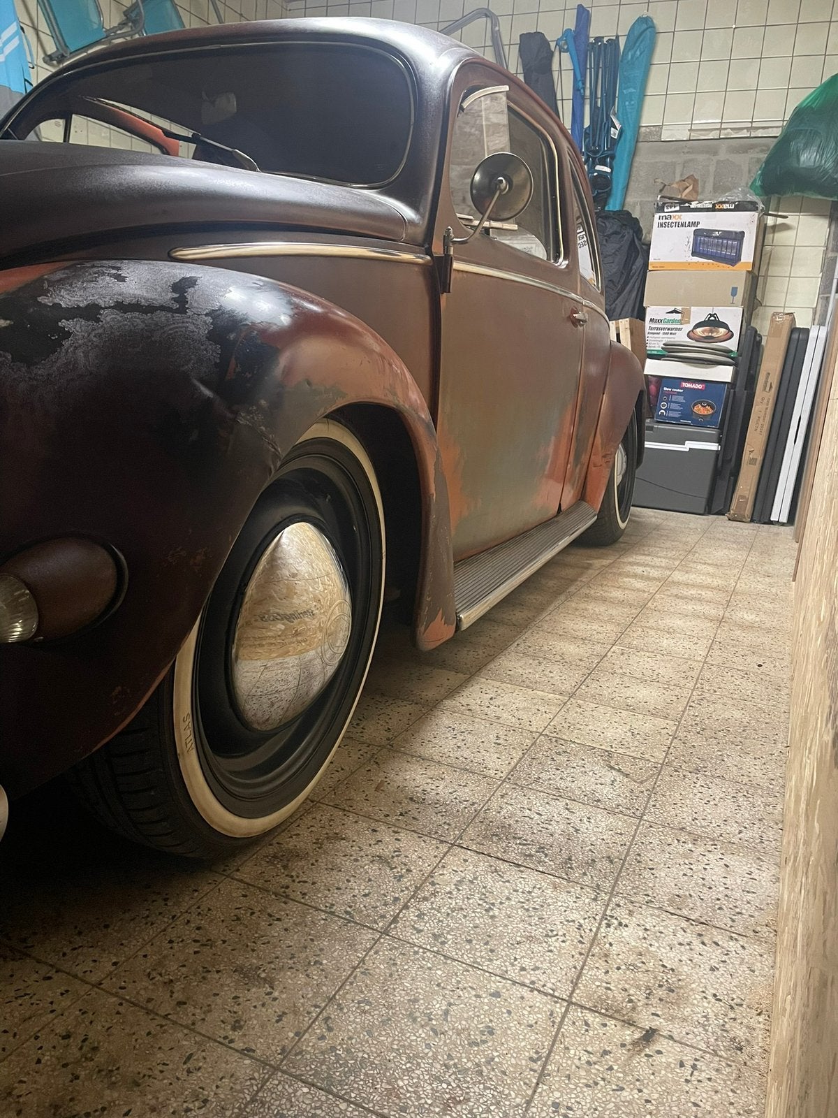 Vw kever Ovaal 1956–Amerikaanse uitvoering–Prachtige patina, foto 9