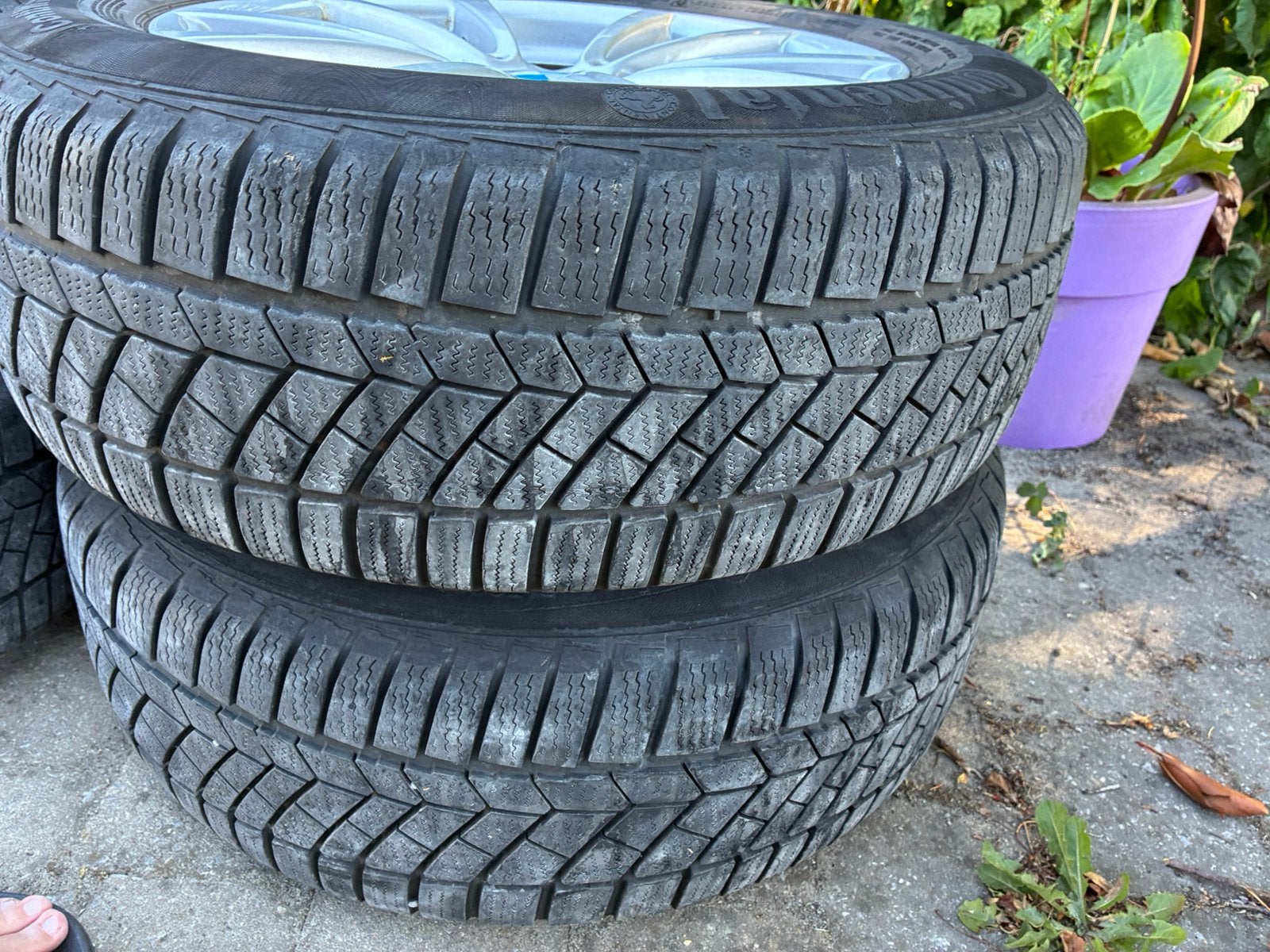 Prachtige bmw velgen met zeer goede banden, Auto-onderdelen, Ophalen, Gebruikt, 16 inch, Winterbanden