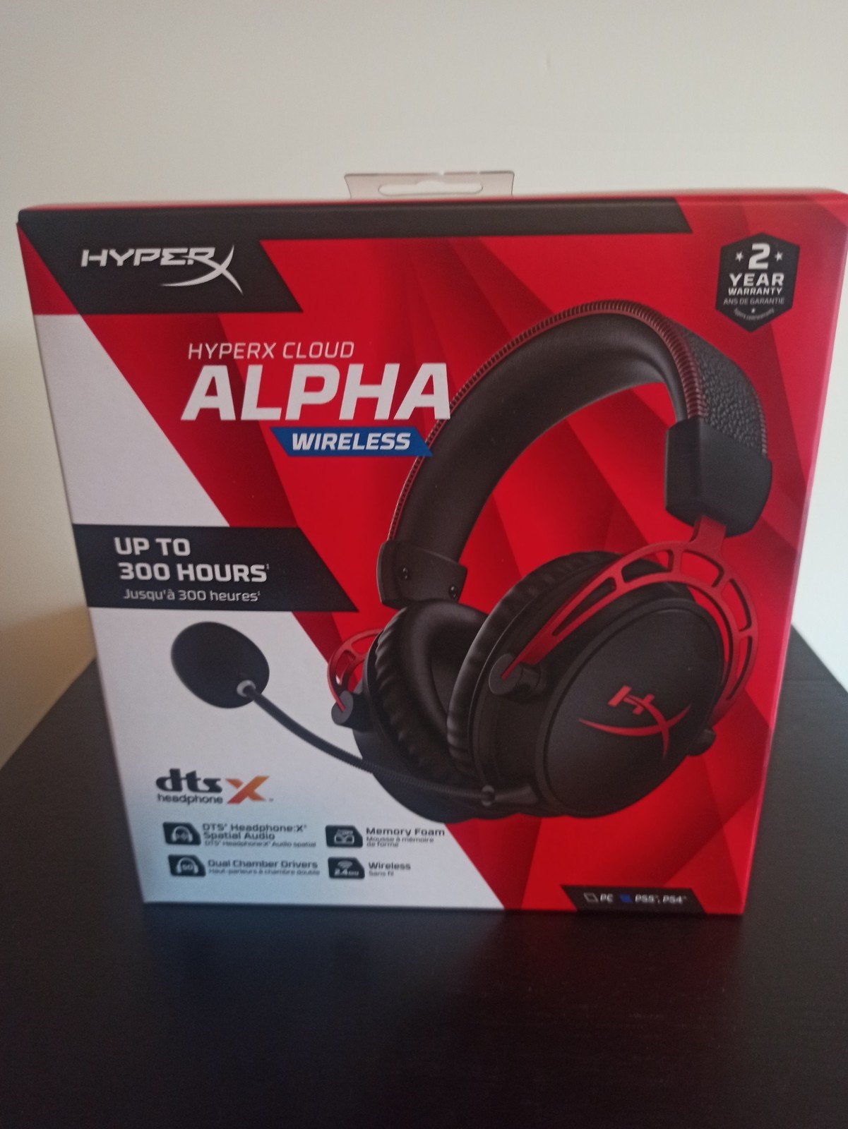HyperX Cloud Alpha Wireless, HyperX, Gaming, Surround, Ophalen of Verzenden