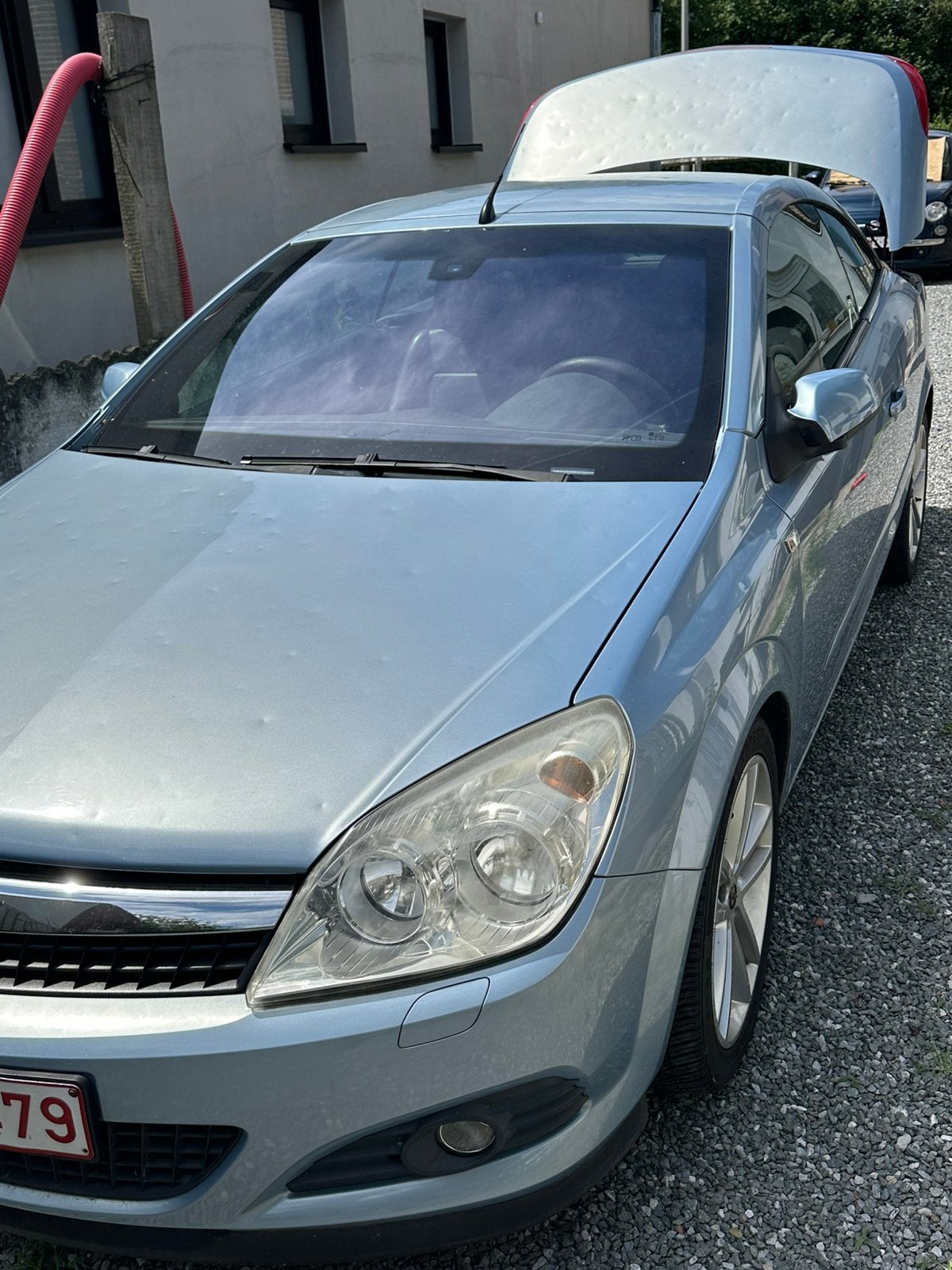 Opel astra essence, Autos, Opel, Cuir, Argent ou Gris, Cabriolet, Boîte manuelle