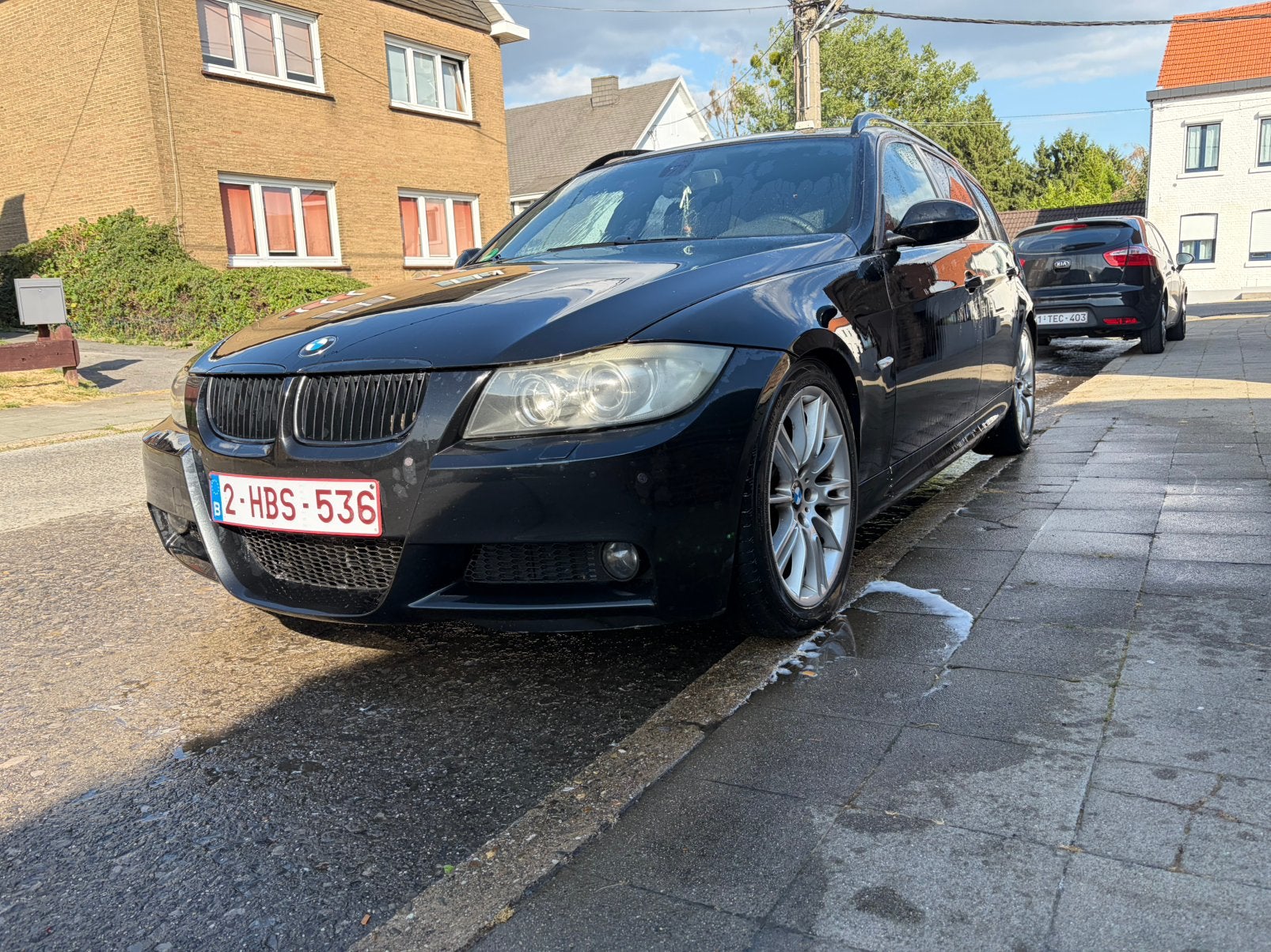 Bmw 330I E91, Cuir, Achat, 4 portes, Noir