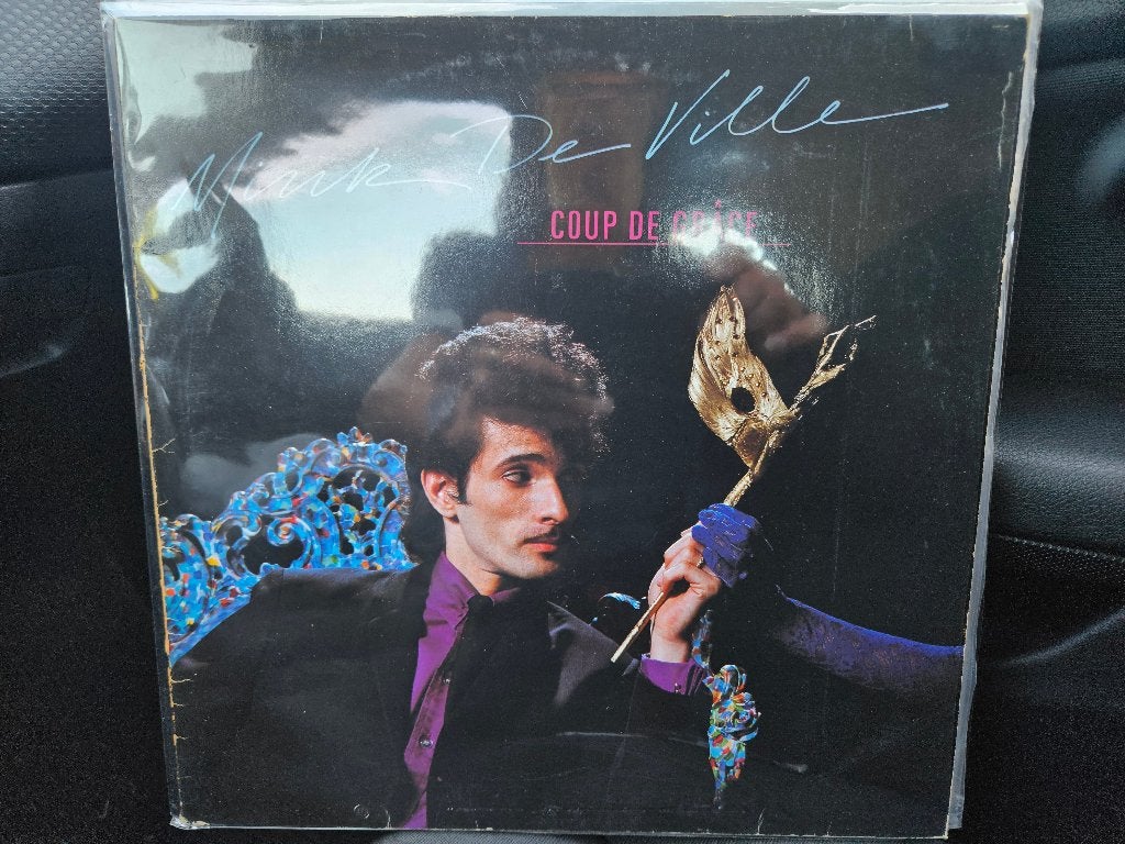 LP Mink Deville - Coup De Grâce, Cd's en Dvd's, Vinyl | Rock, LP, Gebruikt, Ophalen of Verzenden, Classic Rock
