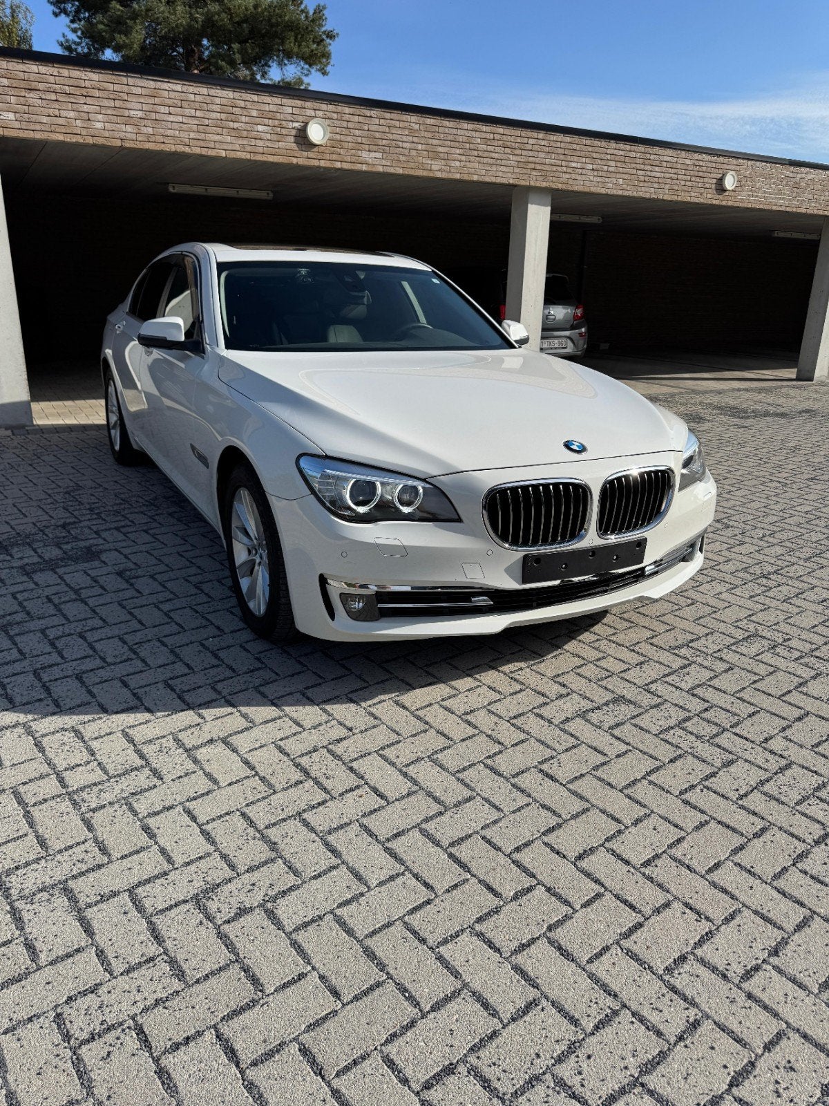 BMW 740i F01 — 59.645 km, panoramadak, full option, Autos, Cuir, Euro 5, Achat, Noir