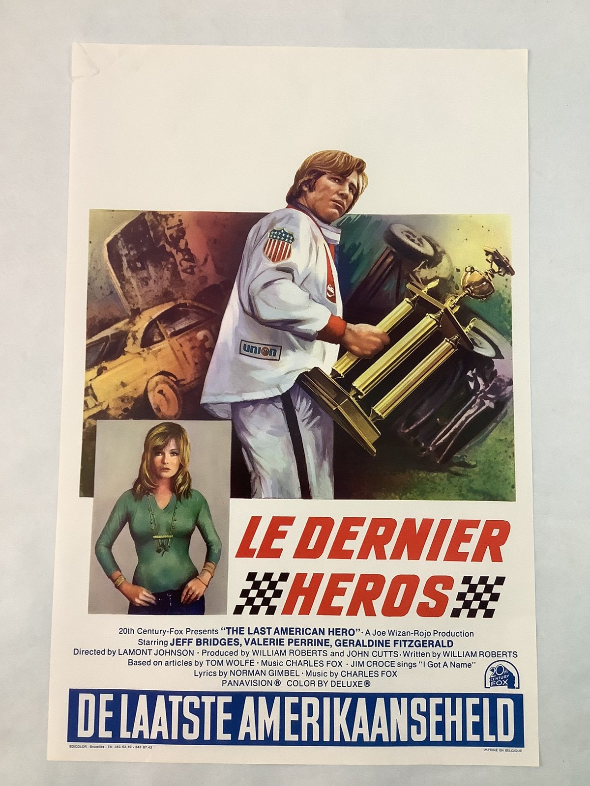 LAST AMERICAN HERO   FILMPOSTER   36-54 cm, Ophalen of Verzenden, Zo goed als nieuw