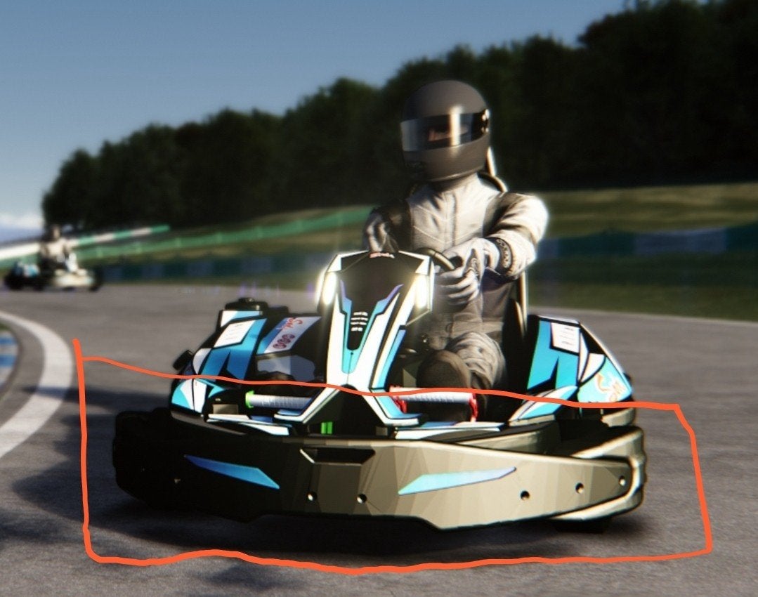 4 x pare-choc Kart SodiKart RT10, Enlèvement, Comme neuf, Pièces Kart